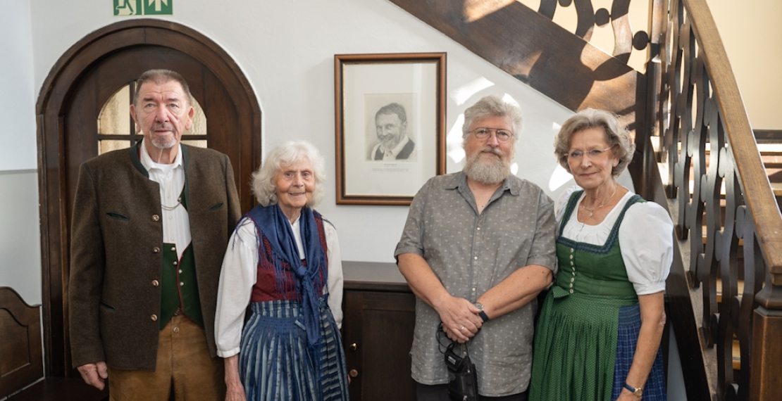Portrait von Heiner Seyfried enthüllt