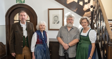 Portrait von Heiner Seyfried enthüllt