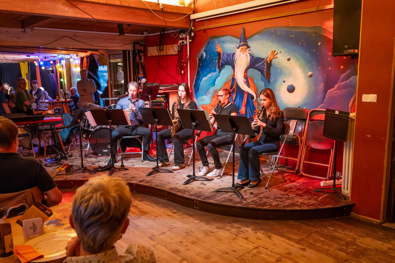 Das Klarinettenquartett "Quattro formaggi"